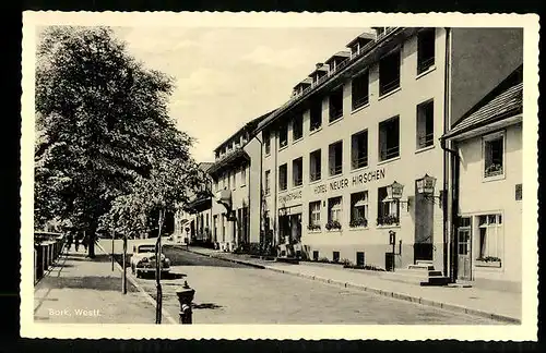AK St. Blasien /Hochschwarzwald, Hotel-Pension Neuer Hirschen