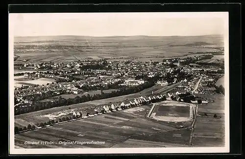 AK Ohrdruf /Thür., Fliegeraufnahme