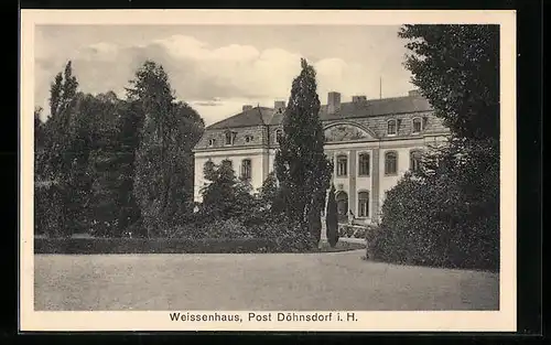 AK Wangels, vor dem Schloss Weissenhaus