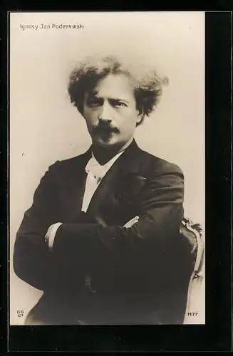 AK Ignacy Jan Paderewski im Anzug
