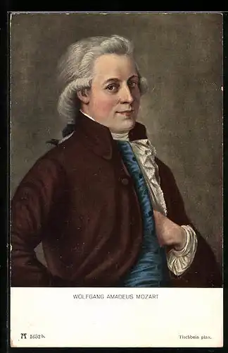 AK Wolfgang Amadeus Mozart, Musiker