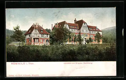AK Römhild, Heilstätte am Grossen Gleichberg