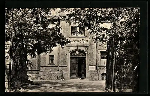 AK Morungen /Südharz, FDGB-Genesungsheim Otto Schlag