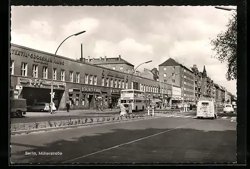 AK Berlin, Partie in der Müllerstrasse