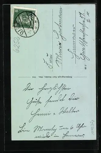 AK Diez a. d. Lahn, alter Markt mit Schloss