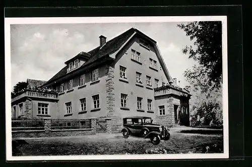 AK Hermes i. Frankenwald, Kurheim bei Schönwetter