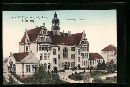 AK Berlin-Schöneberg, Auguste Viktoria-Krankenhaus, Verwaltungsgebäude