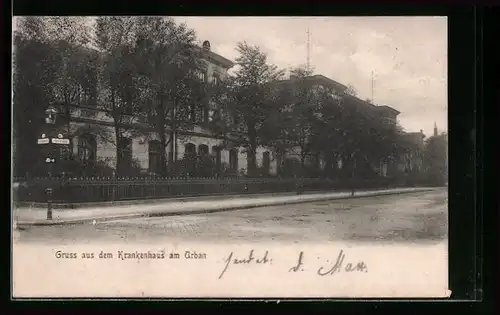 AK Berlin-Kreuzberg, Krankenhaus am Urban