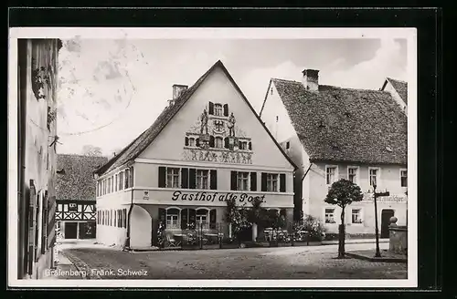 AK Gräfenberg /fränk. Schweiz, Gasthof alte Post