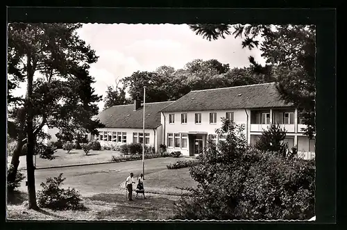 AK Gladenbach /Hessen, Schulungs- und Erholungsheim der Deutschen Postgewerkschaft, Haus Blankenstein