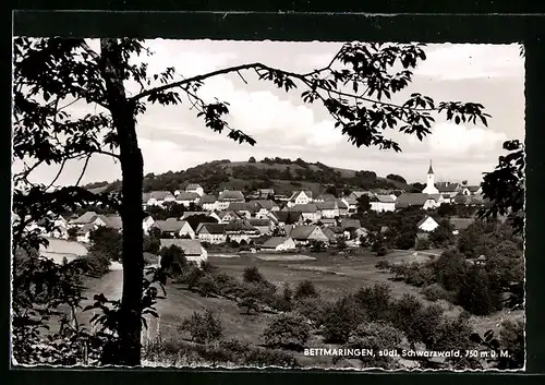 AK Bettmaringen /südl. Schwarzwald, Ortsansicht aus dem Wald