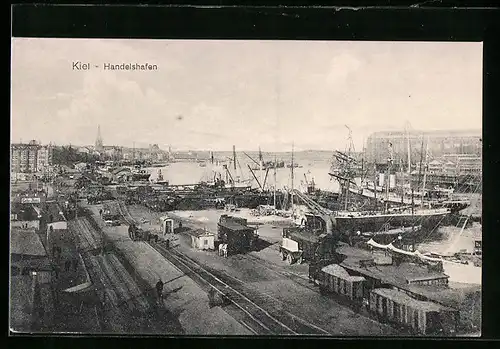 AK Kiel, Partie am Handelshafen