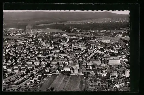 AK Rheinfelden /Baden, Ortsansicht aus der Luft