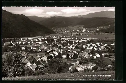 AK Maulburg /südl. Schwarzwald, Ortsansicht mit Umland