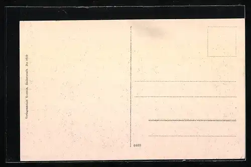 AK Mägdesprung i. Harz, Ortsansicht mit Obelisk