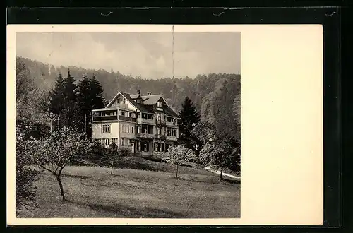 AK Badenweiler, Pension Ruppert bei Schönwetter