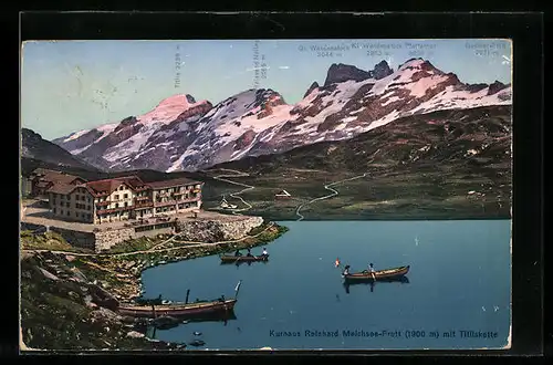 AK Melchsee-Frutt, Kurhaus Reinhard mit Titliskette