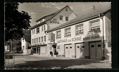 AK Winterkasten /Odw., Gasthaus zur Sonne, Heinrich Vollrath