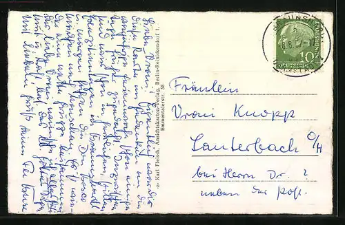 AK Geisenheim a. Rhein, Ursulinenschule St. Joseph, Landstr. 9