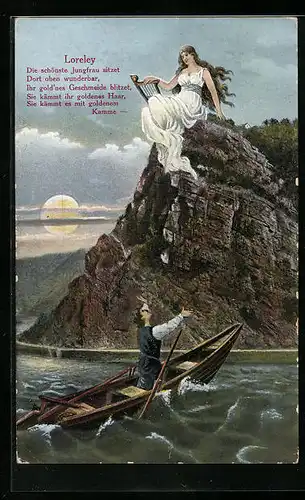 AK Loreley wir angebetet
