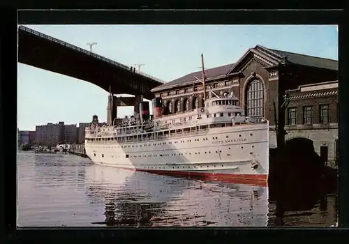 AK Buffalo, N.Y., Great Lakes Passenger Steamer South American