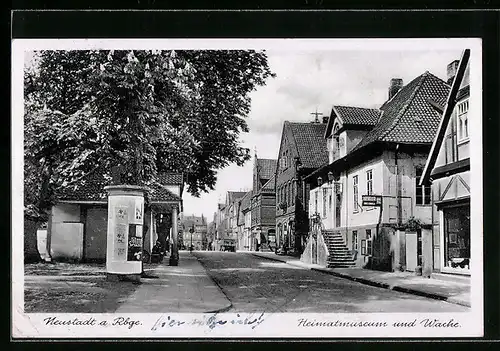 AK Neustadt a. Rbge., Heimatmuseum und Wache
