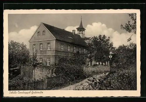 AK Constappel-Gauernitz, Blick auf die Schule