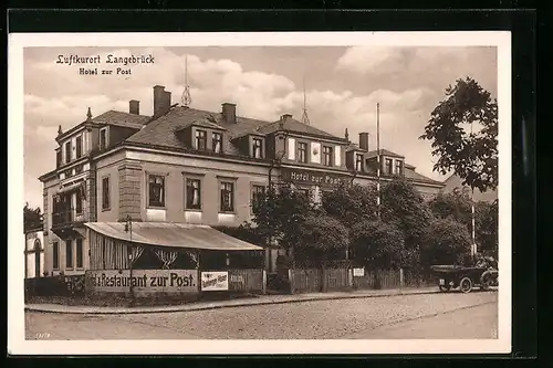 AK Langebrück, Hotel zur Post