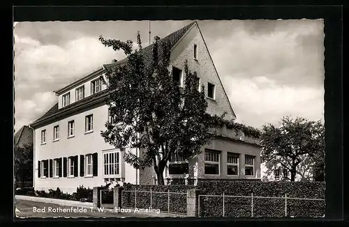 AK Bad Rothenfelde /T. W., Blick auf Haus Ameling