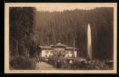 AK Höllental, Fabrik und Springquell