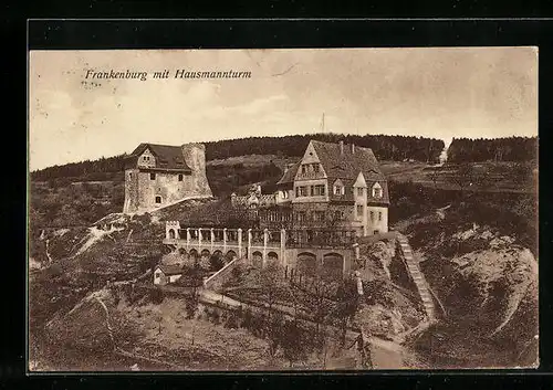 AK Frankenburg, Frankenburg mit Hausmannsturm