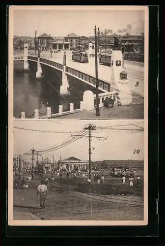 AK Yokohama, Erdbeben im Jahr 1923