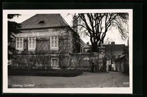 AK Mödling, Herr am Eingang zum Christhof