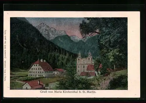 AK St. Martin, Maria Kirchenthal, Panorama