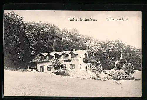 AK Kaltenleutgeben, Gasthaus Gaisberg-Meierei