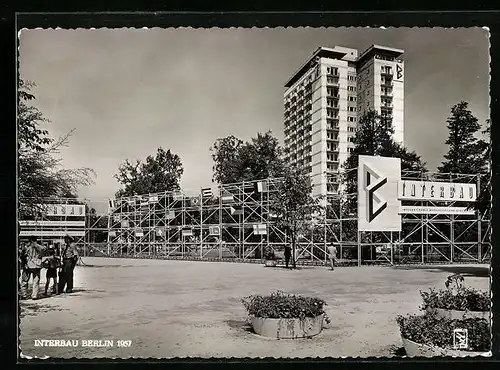 AK Berlin, Interbau 1957, Hochhaus