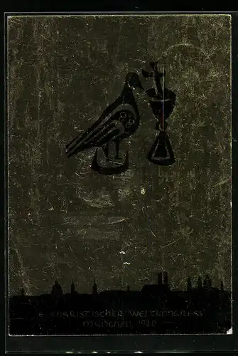 Künstler-AK München, Eucharistischer Weltkongress 1960