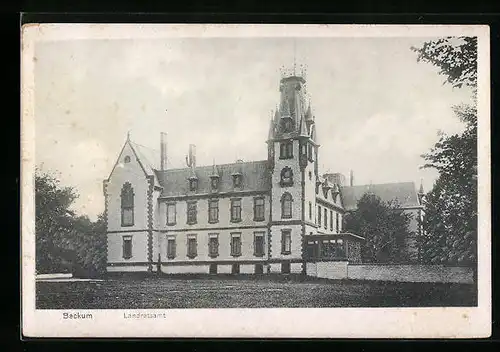 AK Beckum, Ansicht vom Landratsamt