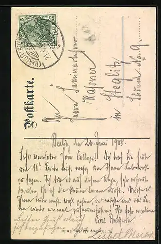 AK Berlin, Weinstuben Kempinski, Grauer Saal