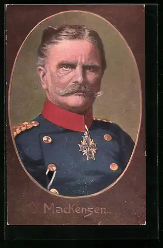 AK Heerführer v. Mackensen in interessanter Uniform