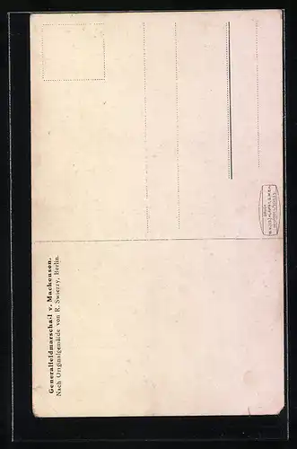 AK Heerführer Generalfeldmarschall von Mackensen mit Pickelhaube