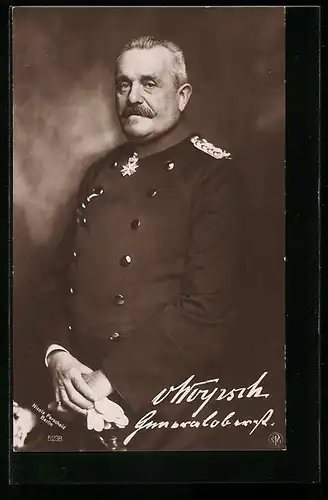 AK Generaloberst Remus von Woyrsch in Uniform