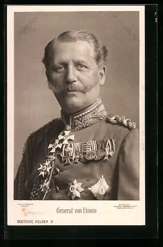 AK Heerführer Generaloberst von Einem, Portrait in Uniform