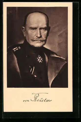 AK Heerführer von Beseler in Uniform