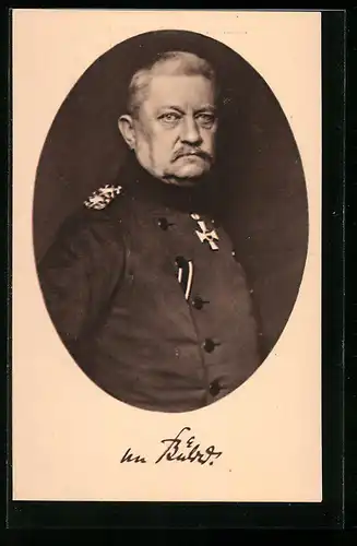 AK Porträt General von Bülow