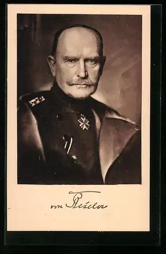 AK Heerführer von Beseler in Uniform