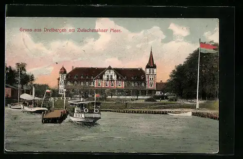AK Zwischenahn, Gasthaus Dreibergen am Zwischenahner Meer
