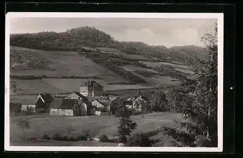 AK Adenau /Nürburgring, Ortsansicht mit Jugendherberge