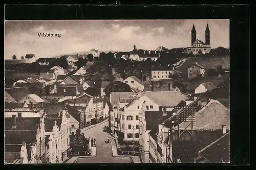 AK Vilsbiburg, Teilansicht des Ortes