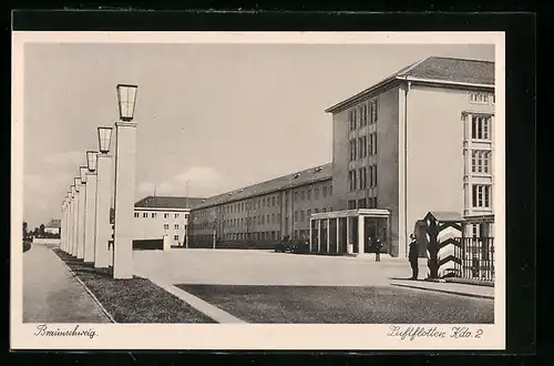 AK Braunschweig, Blick in die Luftflotten-Kaserne